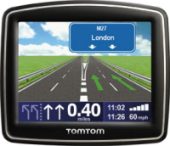 Een TomTom GO Navigatie Device waarop flitspalen geinstalleerd kunnen worden.